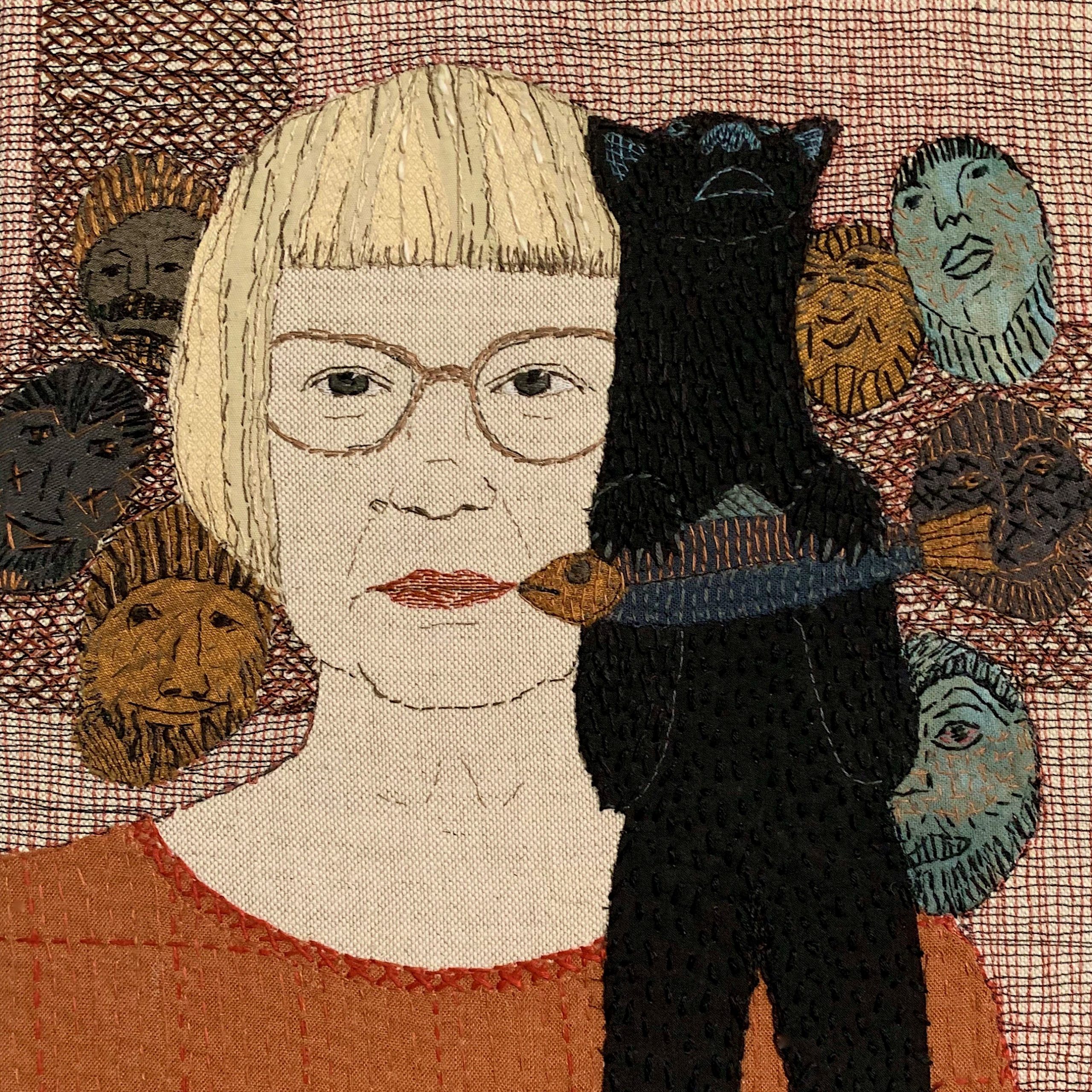 Sue Stone – Bear and Masks 2019 @womanwithafish