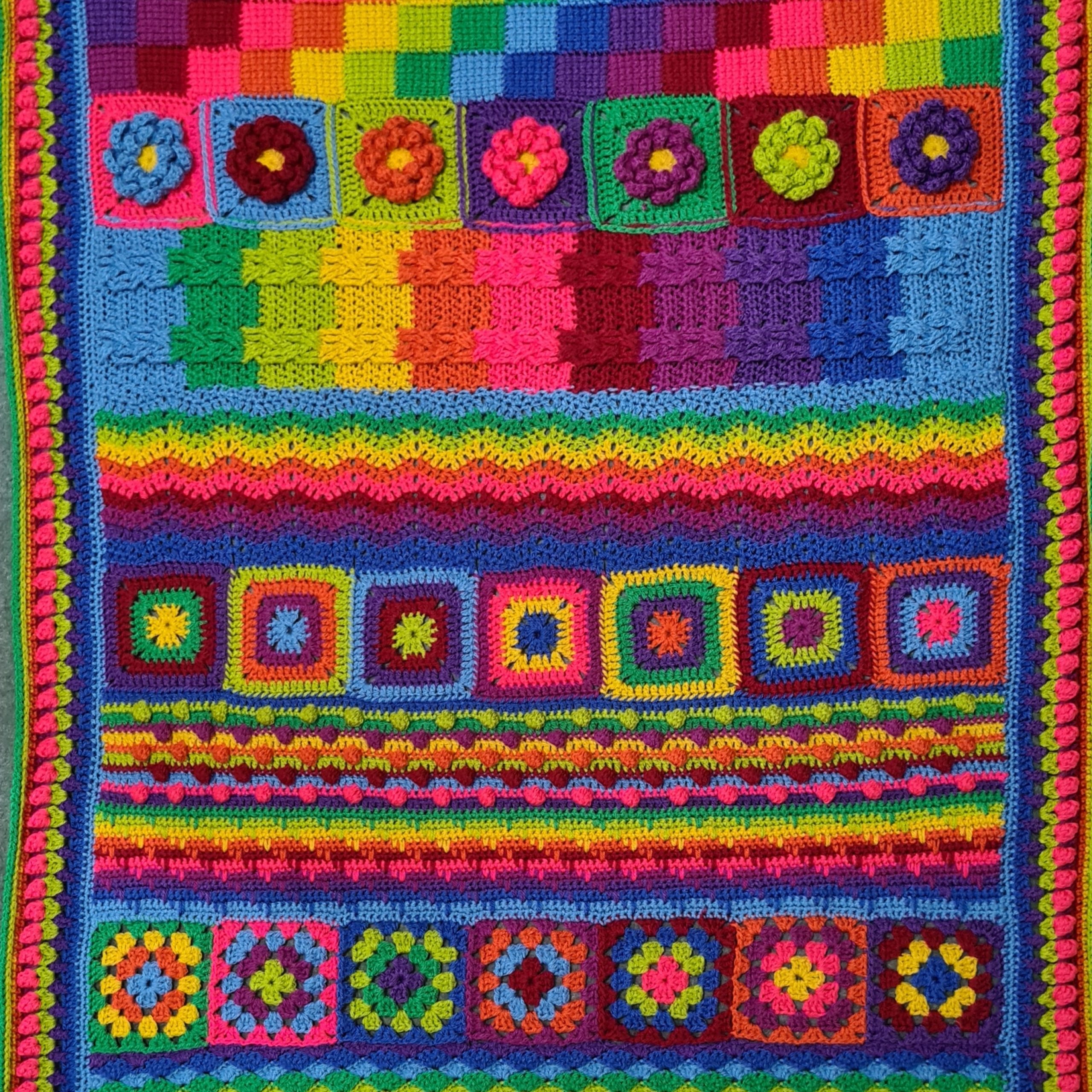 Diana Bensted - Crochet Masterclass complete blanket