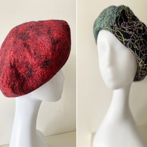 Nadie Rein double sided beret