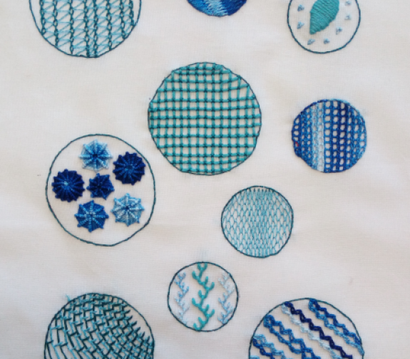 Circles of Embroidery Make It Your Own Embroidery Kit