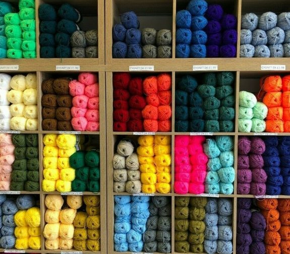 Crochet & Knitting Wool & Yarn