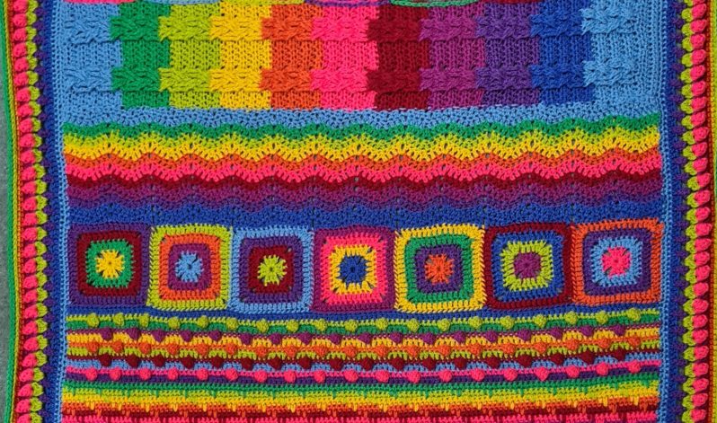 Diana Bensted: Next steps in crochet – Make a sampler blanket