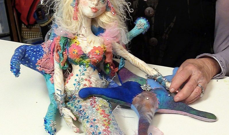 Cloth Doll Mermaids with Patti Medaris Culea